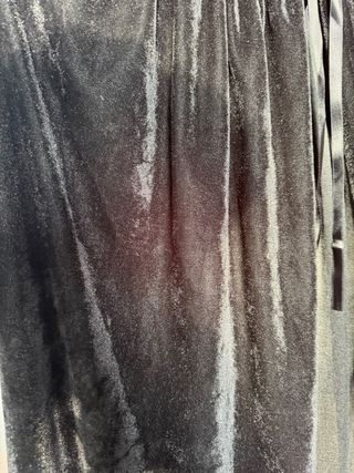 Capa Larga con Capucha - Terciopelo Negro