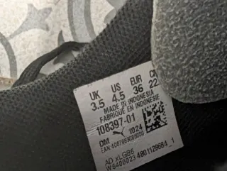 Zapatillas t. 36  fútbol sala Puma