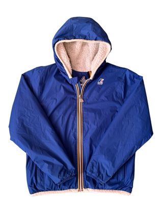 K-Way Jacques Orsetto 2.0 Blu in Pile taglia 14Y