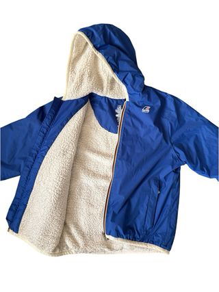 K-Way Jacques Orsetto 2.0 Blu in Pile taglia 14Y