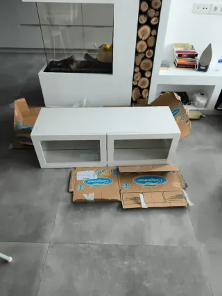 Vitrina cristal colgante o de pie