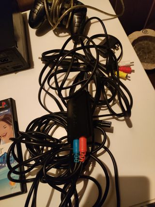 PlayStation 2 Fat Negra + Juegos y Accesorios