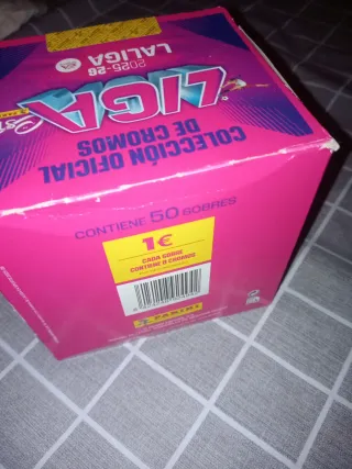Caja Cromos Liga Este 2025-26 Panini