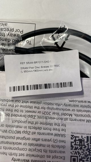 SRAM G2 RSC - Juego Frenos Disco