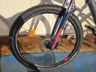 Bicicleta ST 520 Azul/Rosa