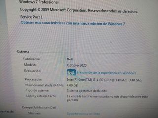 Ordenador torre Dell con una impresora Canon