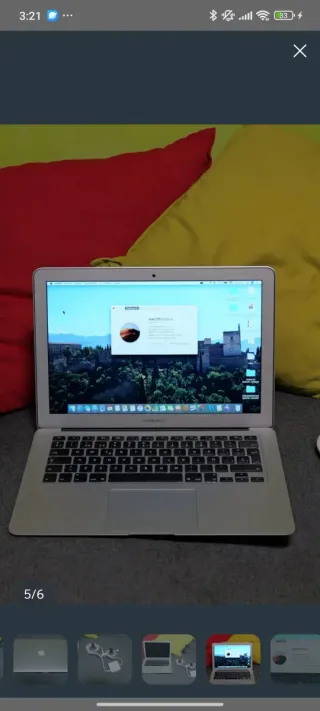 MacBook Air Apple Gris/Plateado 2017