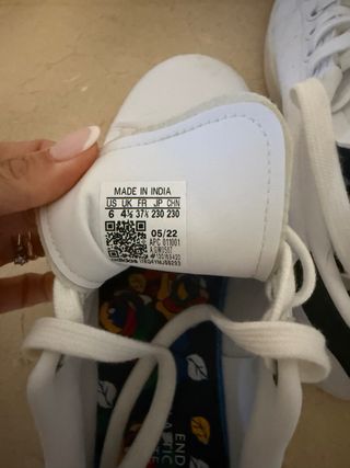 Zapatillas Adidas Stan Smith Flores Talla 37 1/3