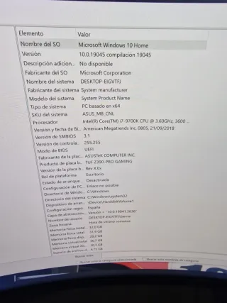 PC i7 9700k + RTX 2080 Ti OC