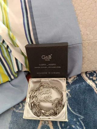 Collar G&B TIME Plata