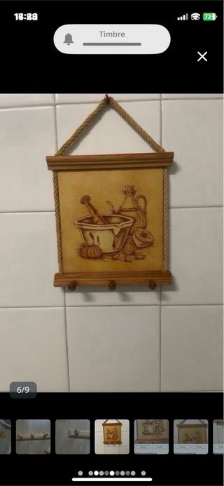 Set di orologi da parete e appendiabiti