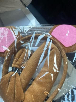 Orejas de oso disfraz