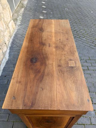 Cómoda antigua madera maciza nogal