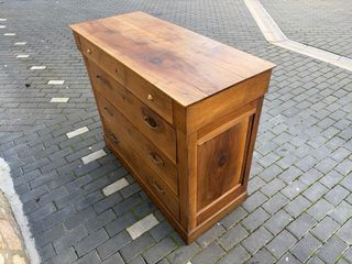 Cómoda antigua madera maciza nogal