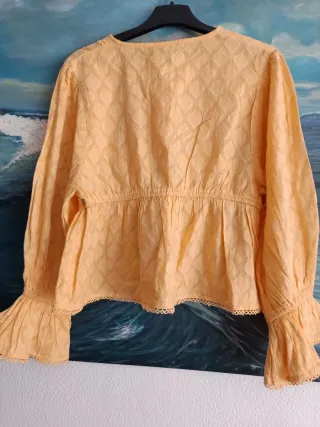 Blusa naranja pastel Modaposa talla S