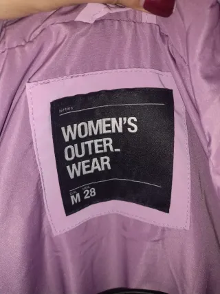 Cazadora acolchada lila Lefties talla M