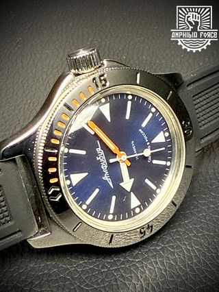 Vostok Amphibia 120512 azul - Nuevo a estrenar