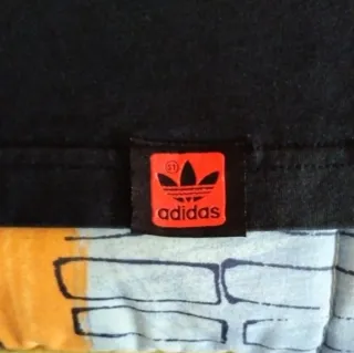 Camiseta Adidas Negra Mujer