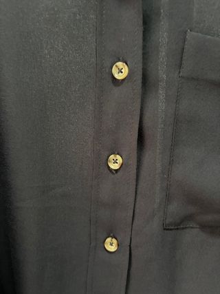 Camisa Mango Negra Talla M
