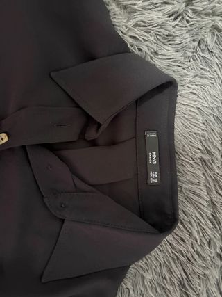 Camisa Mango Negra Talla M