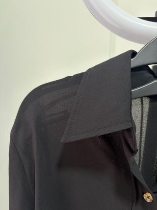 Camisa Mango Negra Talla M