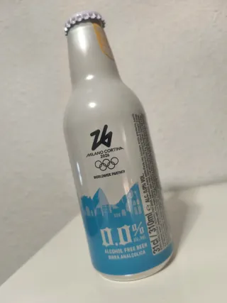 Bottiglie VUOTE e bicchiere Corona Zero e Extra Milano