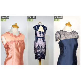 Vestido con Chaqueta Conjunto