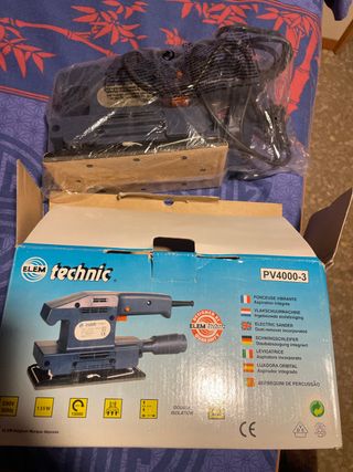 Lijadora Orbital Elem Technic PV4000-3