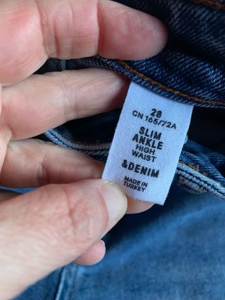 Pantalón vaquero H&M azul Talla 38