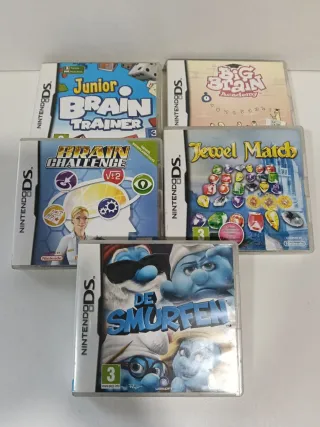 Lote 5 Juegos Nintendo DS