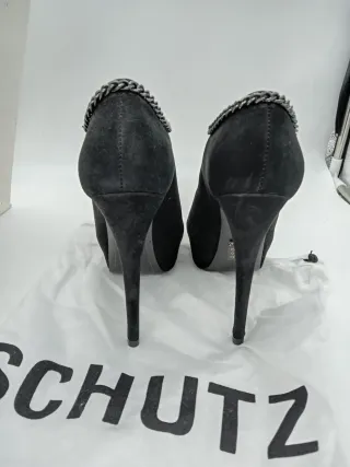 Schutz Scarpe con tacco n.35 pelle nera