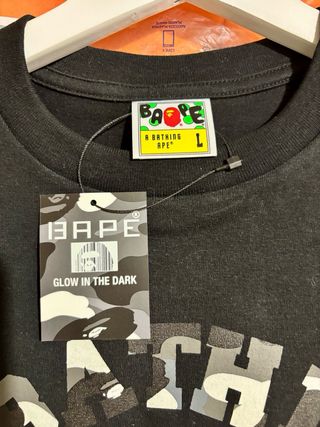 Camiseta A Bathing Ape (Bape) Negra