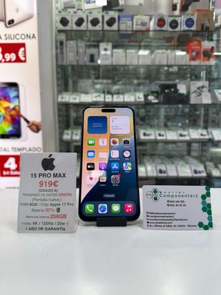 iPhone 15 Pro Max 256GB Azul Marino