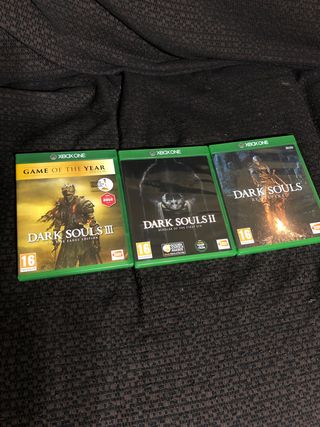 Dark Souls 1, 2 y 3 Xbox One Series