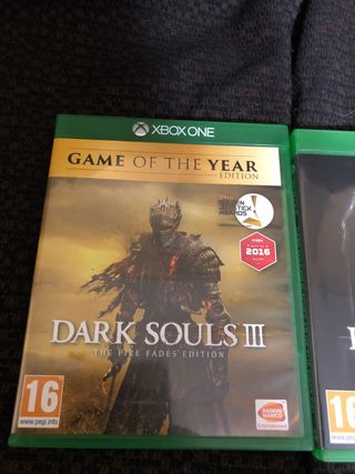 Dark Souls 1, 2 y 3 Xbox One Series