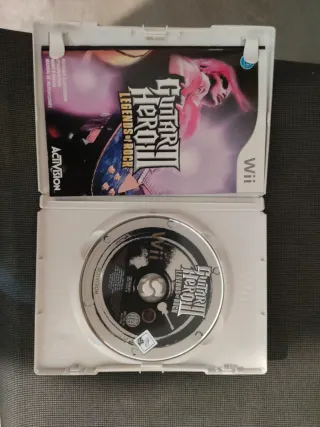 Guitarra para Wii-WiiU+juego