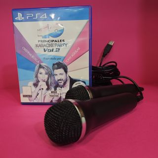 Videojuego PS4 40 Principales Karaoke party vol.2 + microfon