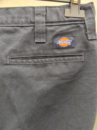 Calças Dickies 32x30 azul escuro corte direito