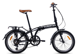 Bicicleta Plegable Urbana Light 20 Negra