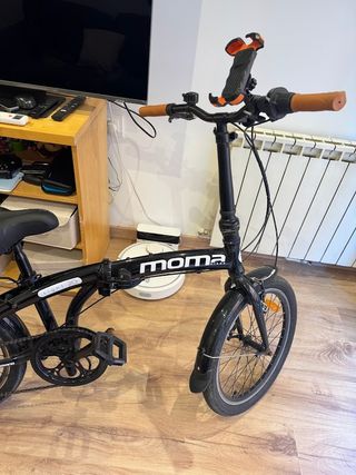 Bicicleta Plegable Urbana Light 20 Negra