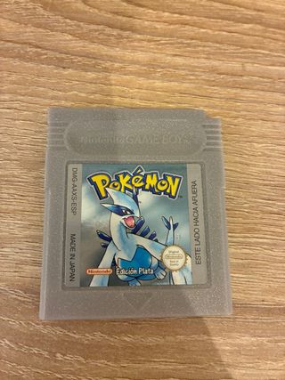 Cartuccia originale del gioco Pokémon Edición Plata per Game Boy DMG-AAXS-ESP