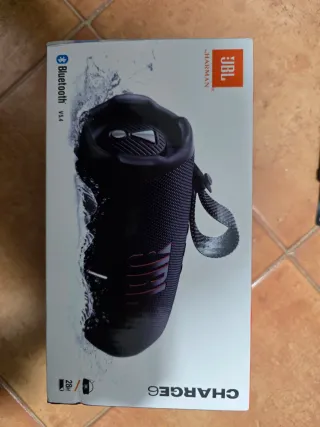 Altavoz JBL Charge 6 Negro