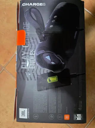 Altavoz JBL Charge 6 Negro