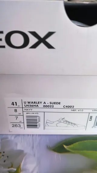 ♨️ Zapatillas Geox Talla 41 Gris