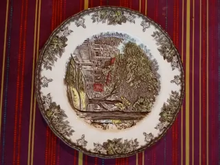 Juego 12 Platos Johnson Bros Porcelana