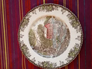 Juego 12 Platos Johnson Bros Porcelana