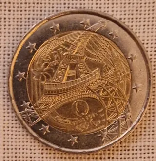 2 euros conmemorativa Francia 2024