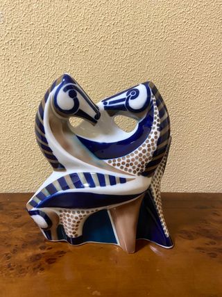 Figura Caballos Porcelana Sargadelos