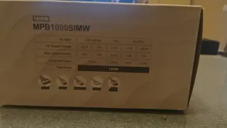 Fuente Alimentación Mars Gaming MPB1000SIMW 1000W,