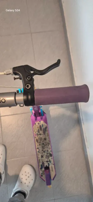 Patinete infantil niños/as Suspensión doble frenos